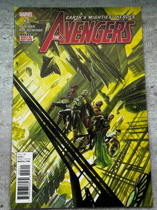 2017 - Avengers, Vol. 7 #3 Var. A - Part Three - NM/M - ENG 1