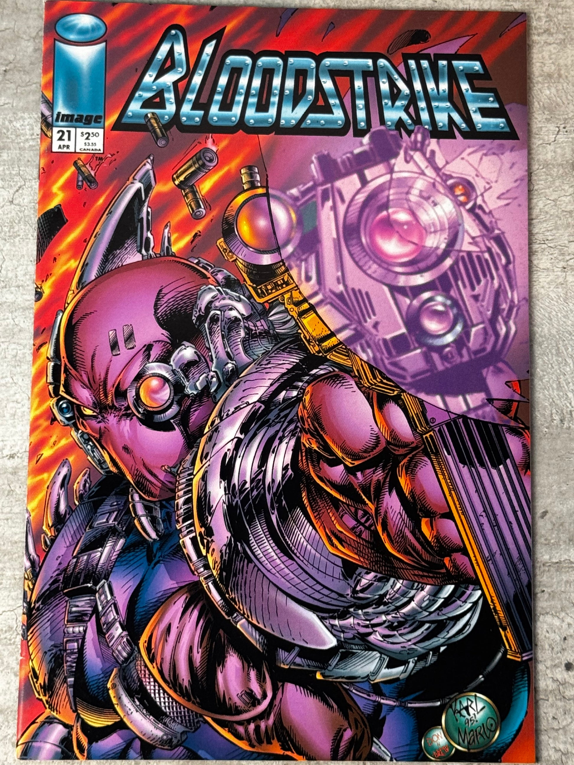 1995 - Bloodstrike #21 - NM - ENG 1