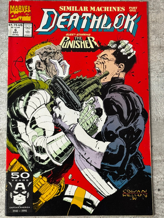 1991 - Deathlok, Vol. 2 #6 Var. A - Part 1: Fathers' Anguish - VF/NM - ENG 1