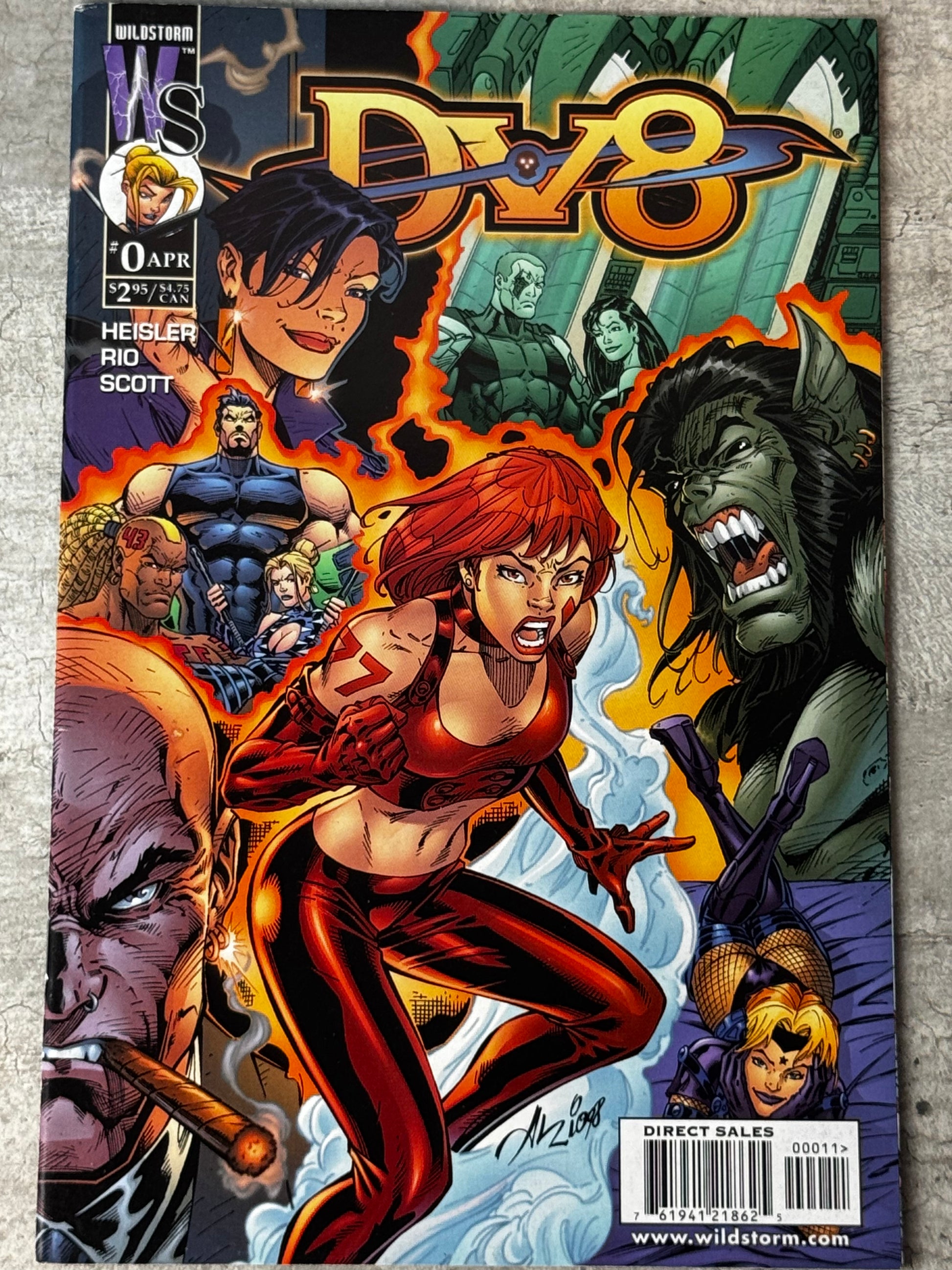 1999 - DV8 #0 Var. B - Beautiful Lies - NM- - ENG 1