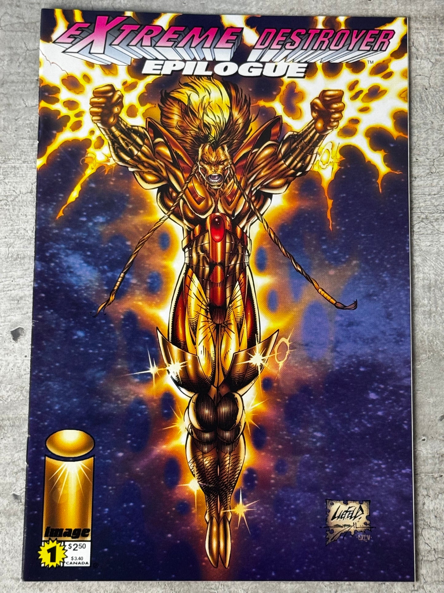 1996 - Extreme Destroyer #1 Var. B - Epilogue - NM - ENG 1