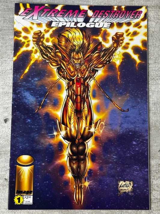 1996 - Extreme Destroyer #1 Var. B - Epilogue - NM - ENG 1