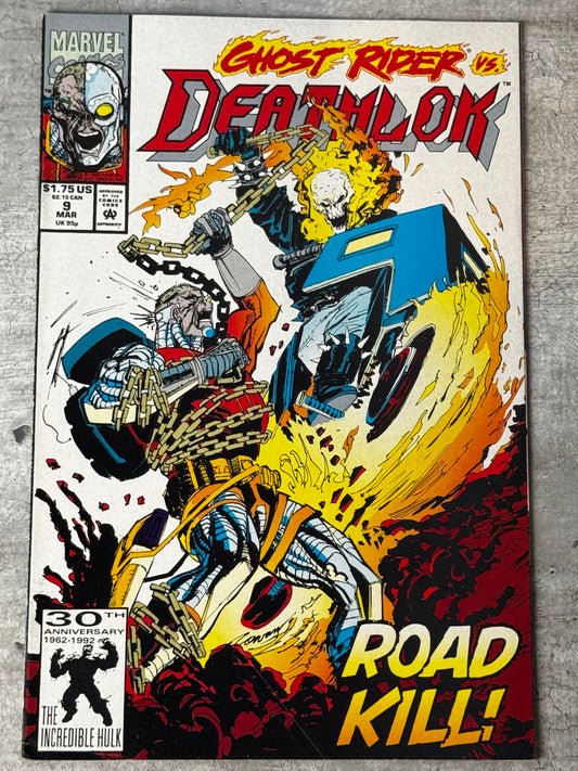 1992 - Deathlok, Vol. 2 #9 Var. A - Nightmares of Vengeance - NM- - ENG 1