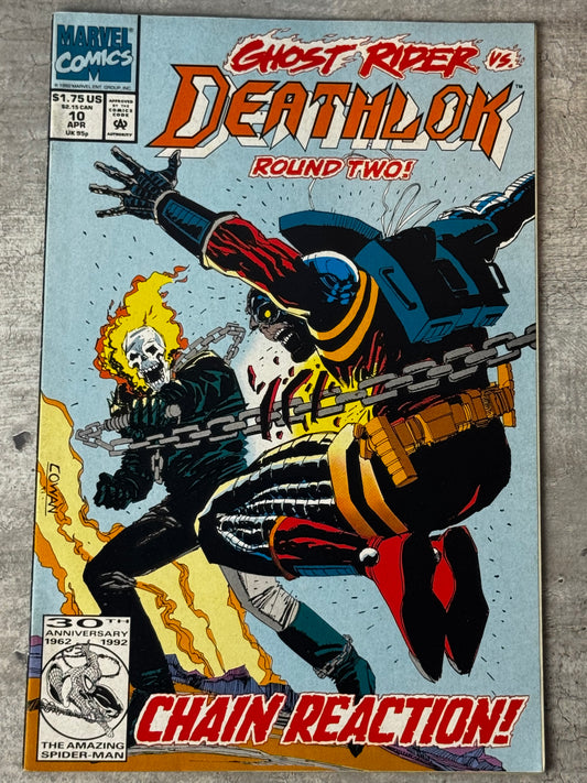 1992 - Deathlok, Vol. 2 #10 Var. A - Wake Up!  It's Time To Die - NM- - ENG 1