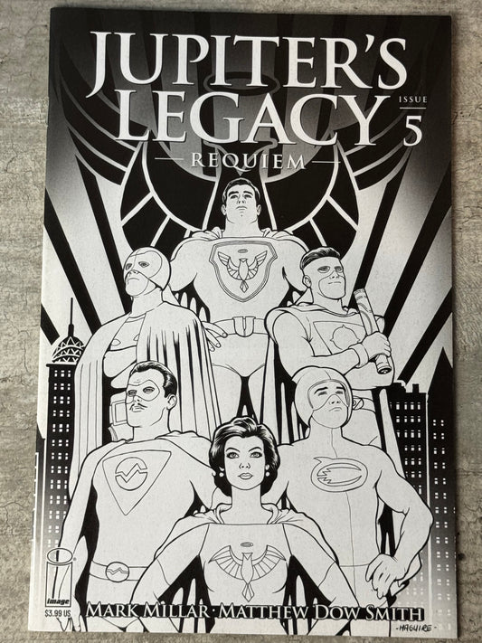 2021 - Jupiter's Legacy: Requiem #5 Var. C - NM - ENG 1