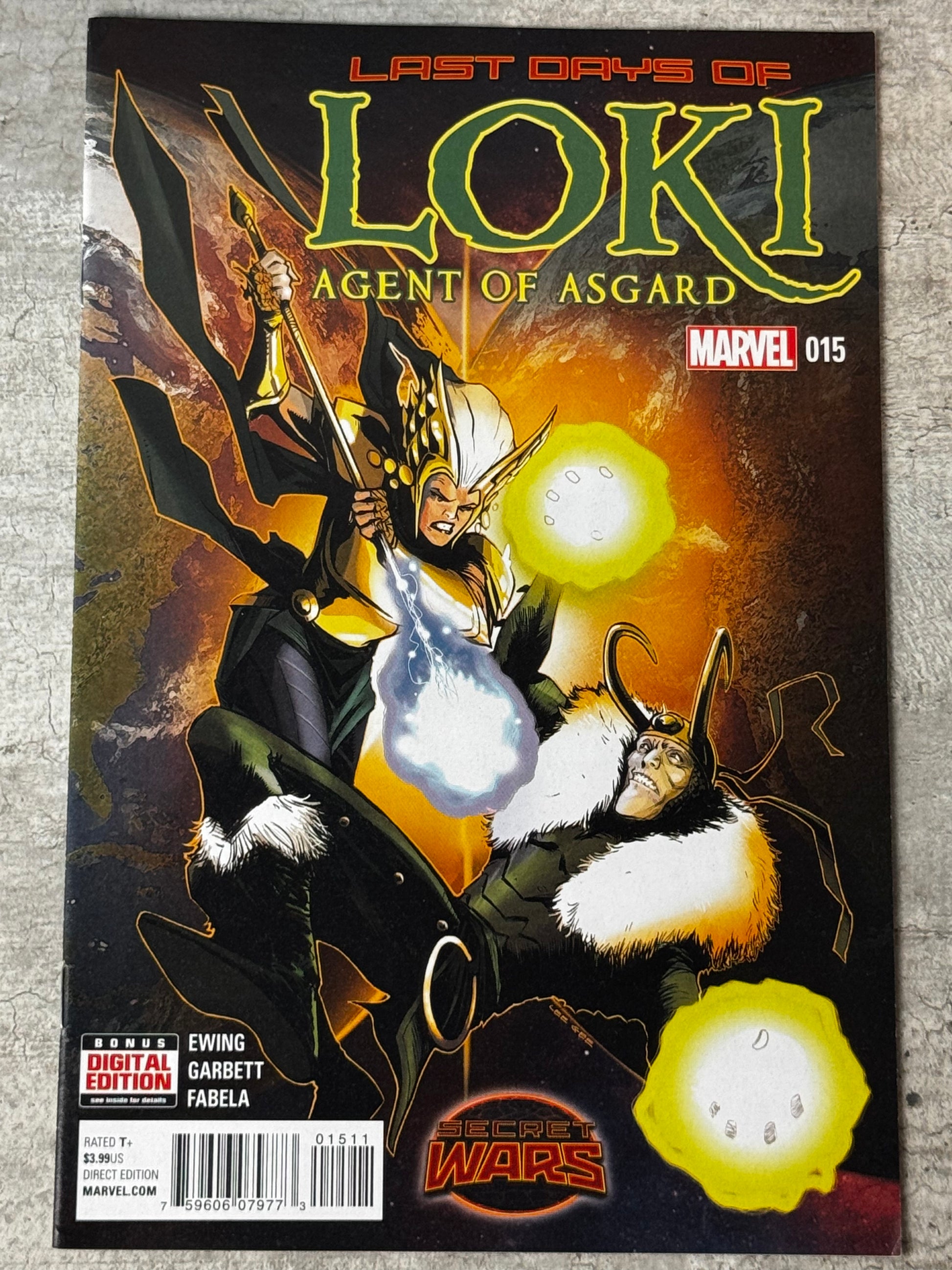 2015 - Loki: Agent of Asgard #15 - The Old Army Game - NM - ENG 1