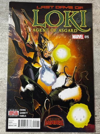 2015 - Loki: Agent of Asgard #15 - The Old Army Game - NM - ENG 1