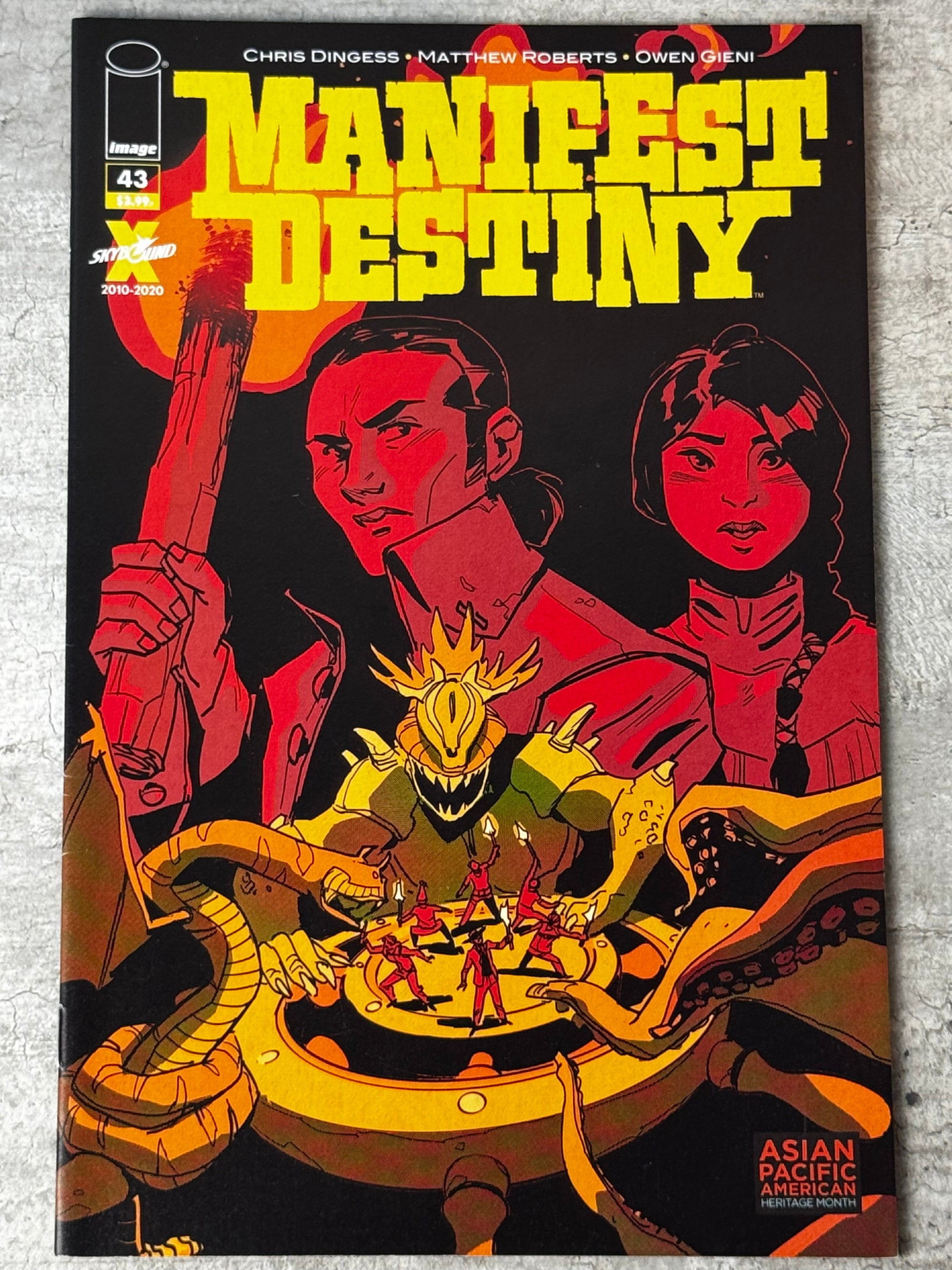 2021 - Manifest Destiny #43 Var. B - NM - ENG 1