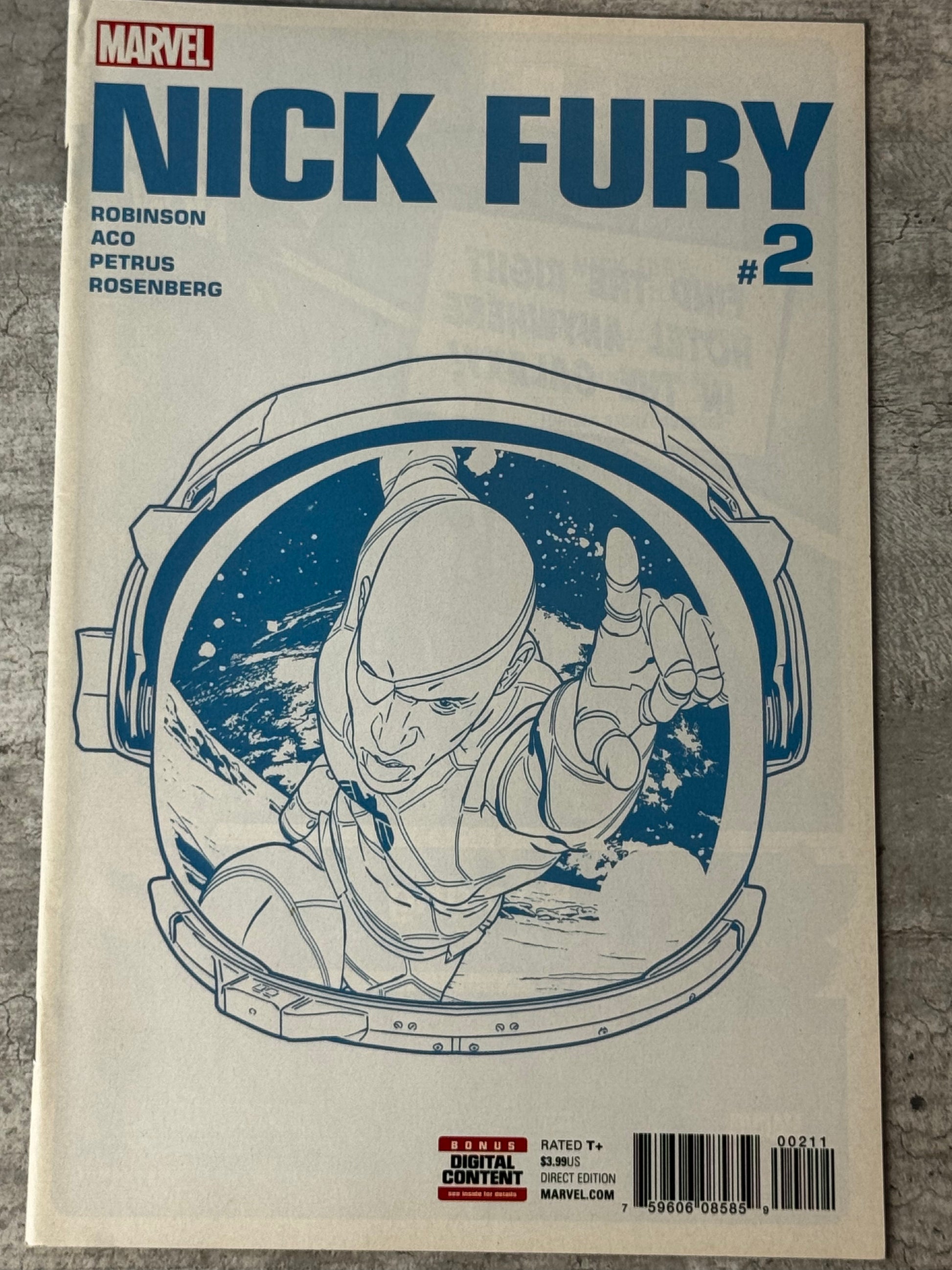 2017 - Nick Fury #2 Var. A - NM - ENG 1