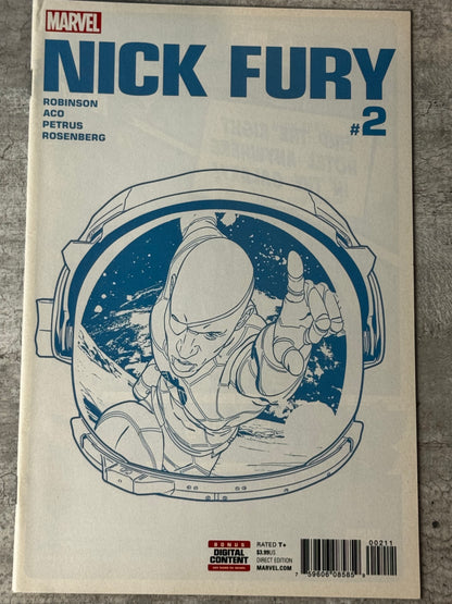 2017 - Nick Fury #2 Var. A - NM - ENG 1