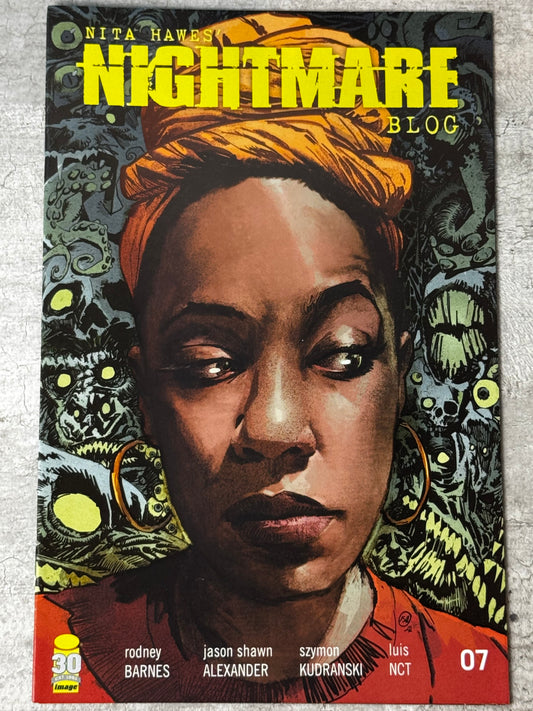2022 - Nita Hawes' Nightmare Blog #7 Var. B - NM+ - ENG 1