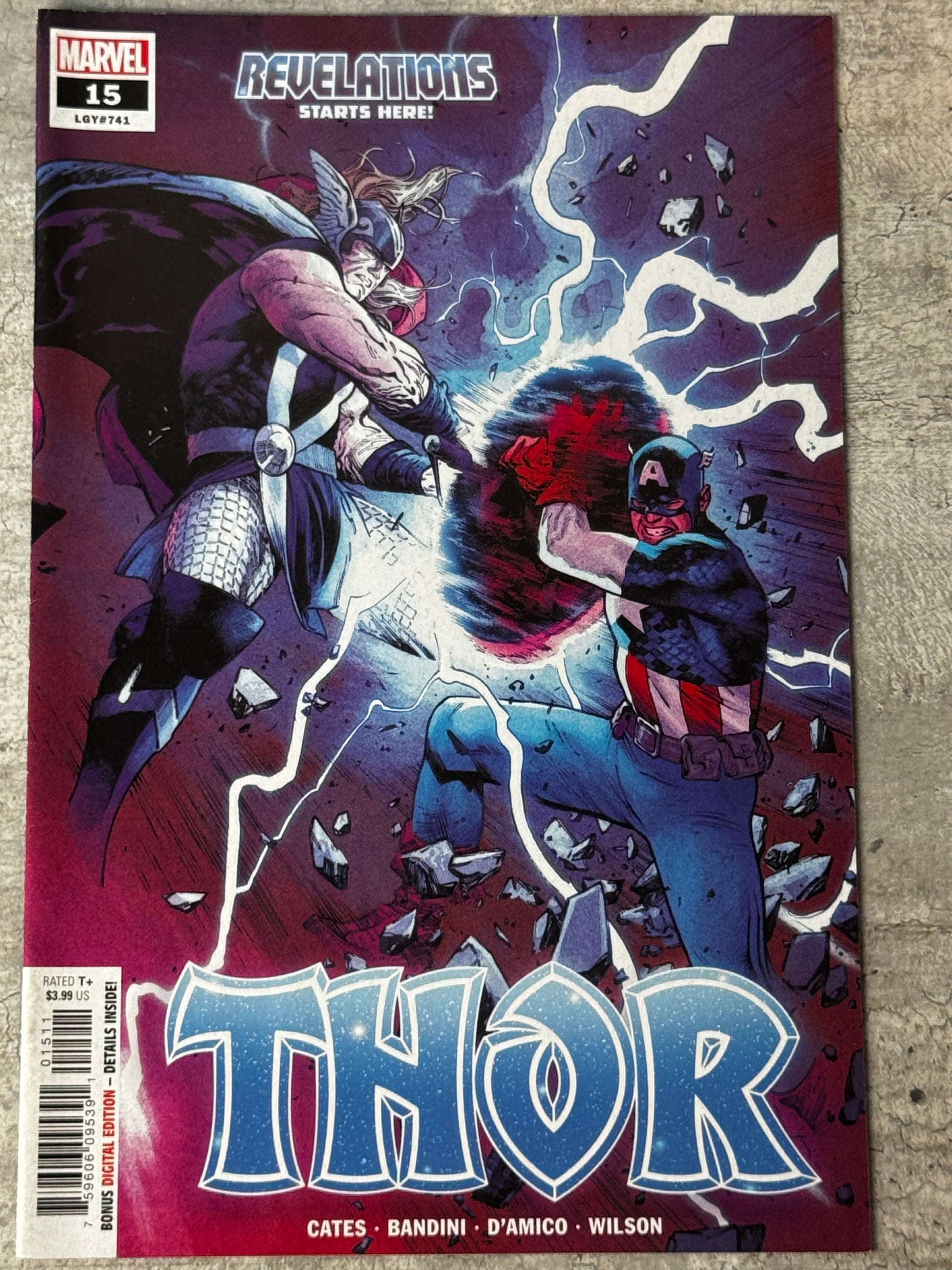 2021 - Thor, Vol. 6 #15 Var. A - Part 1 - NM - ENG 1