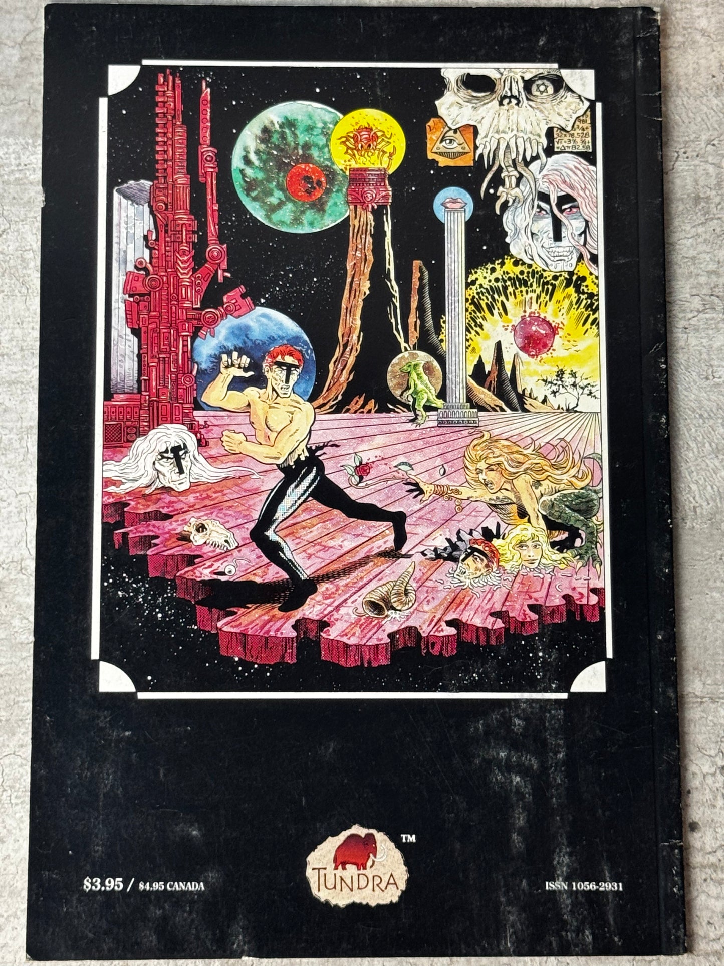 1991 - Tundra Sketchbook Series #6 - Screaming Masks - NM - ENG