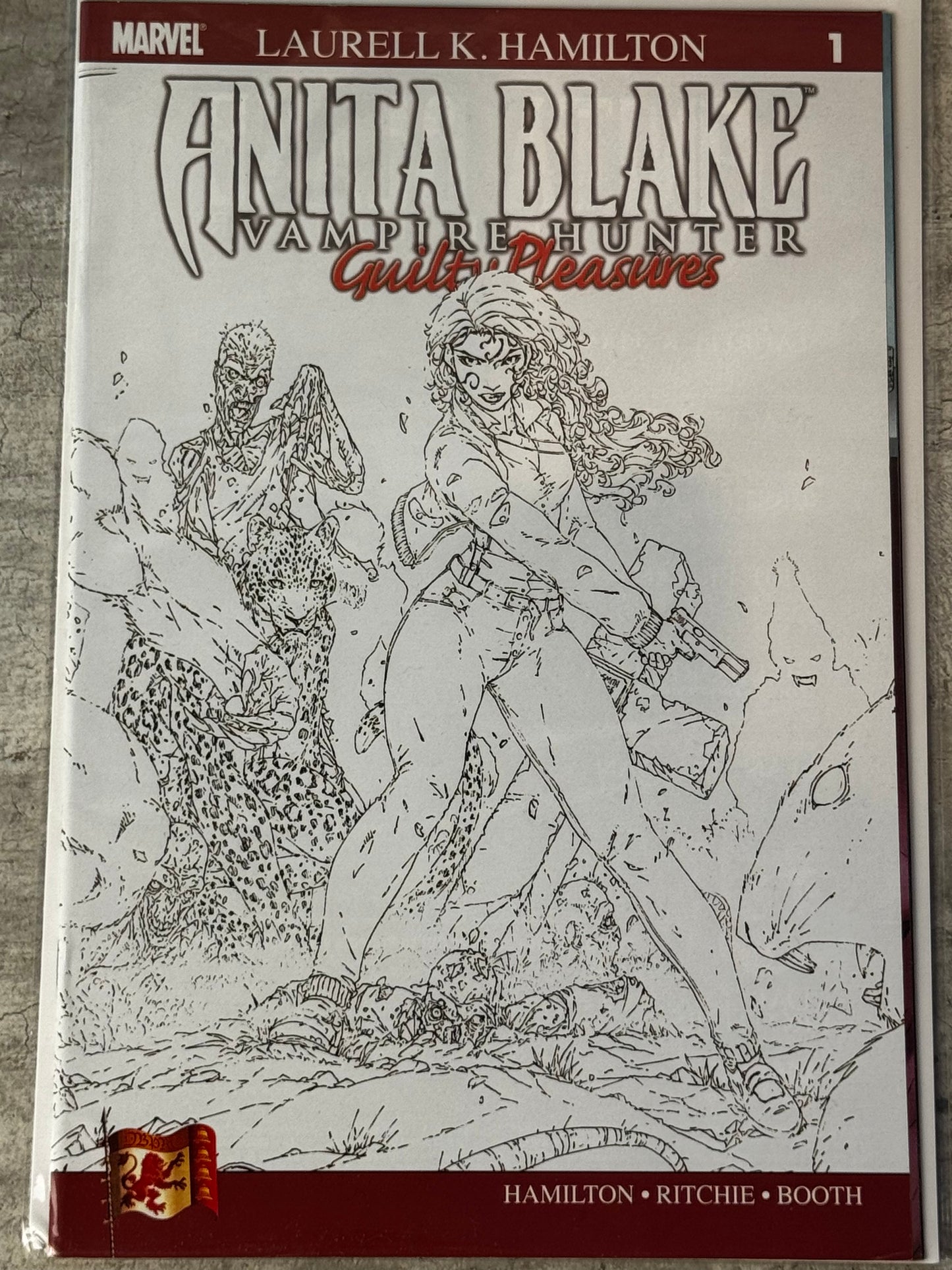 2006 - Anita Blake: Vampire Hunter in Guilty Pleasures #1 Var. D - NM/M - ENG 1