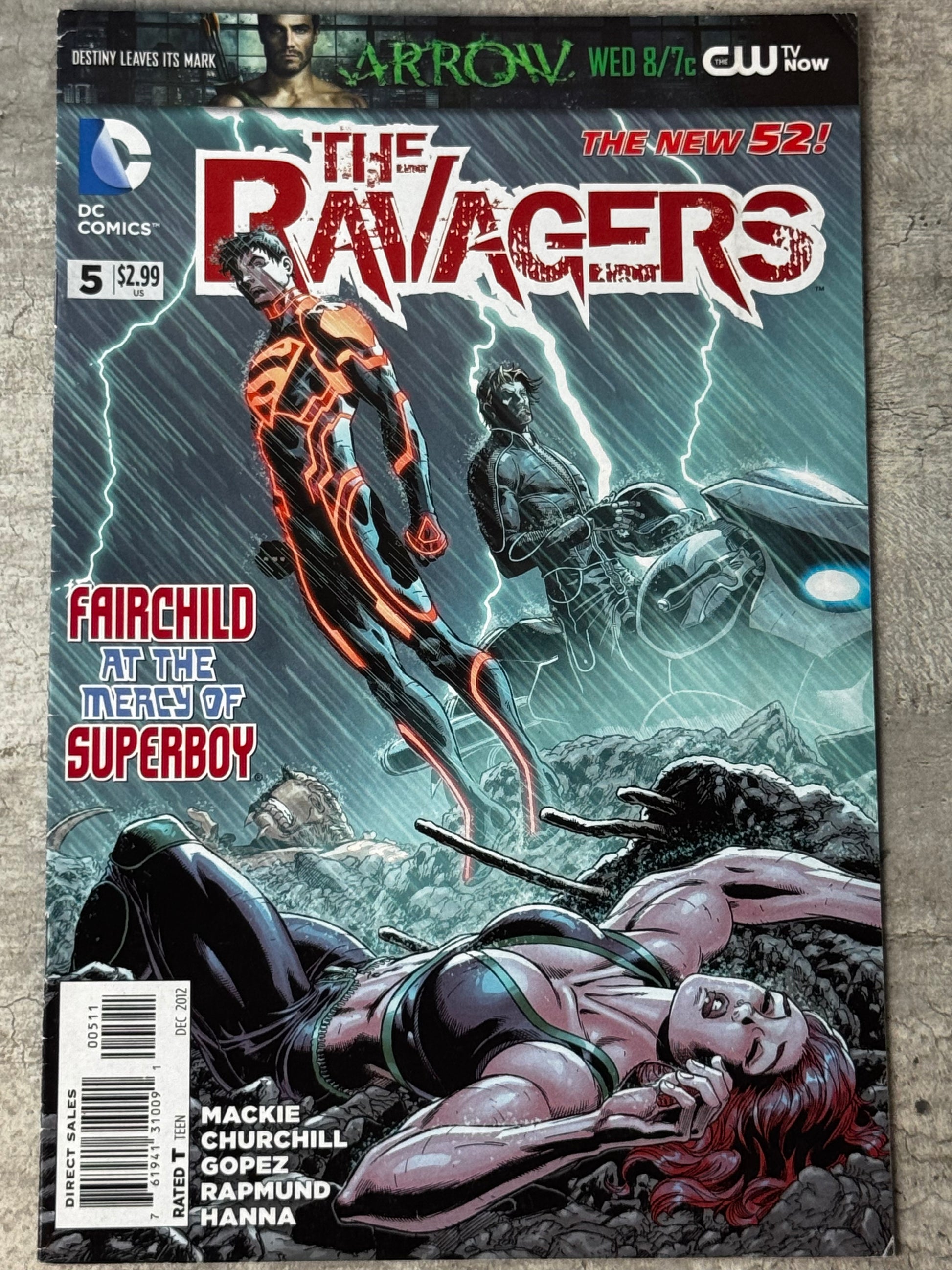 2012 - The Ravagers #5 - Game Changer - NM- - ENG 1