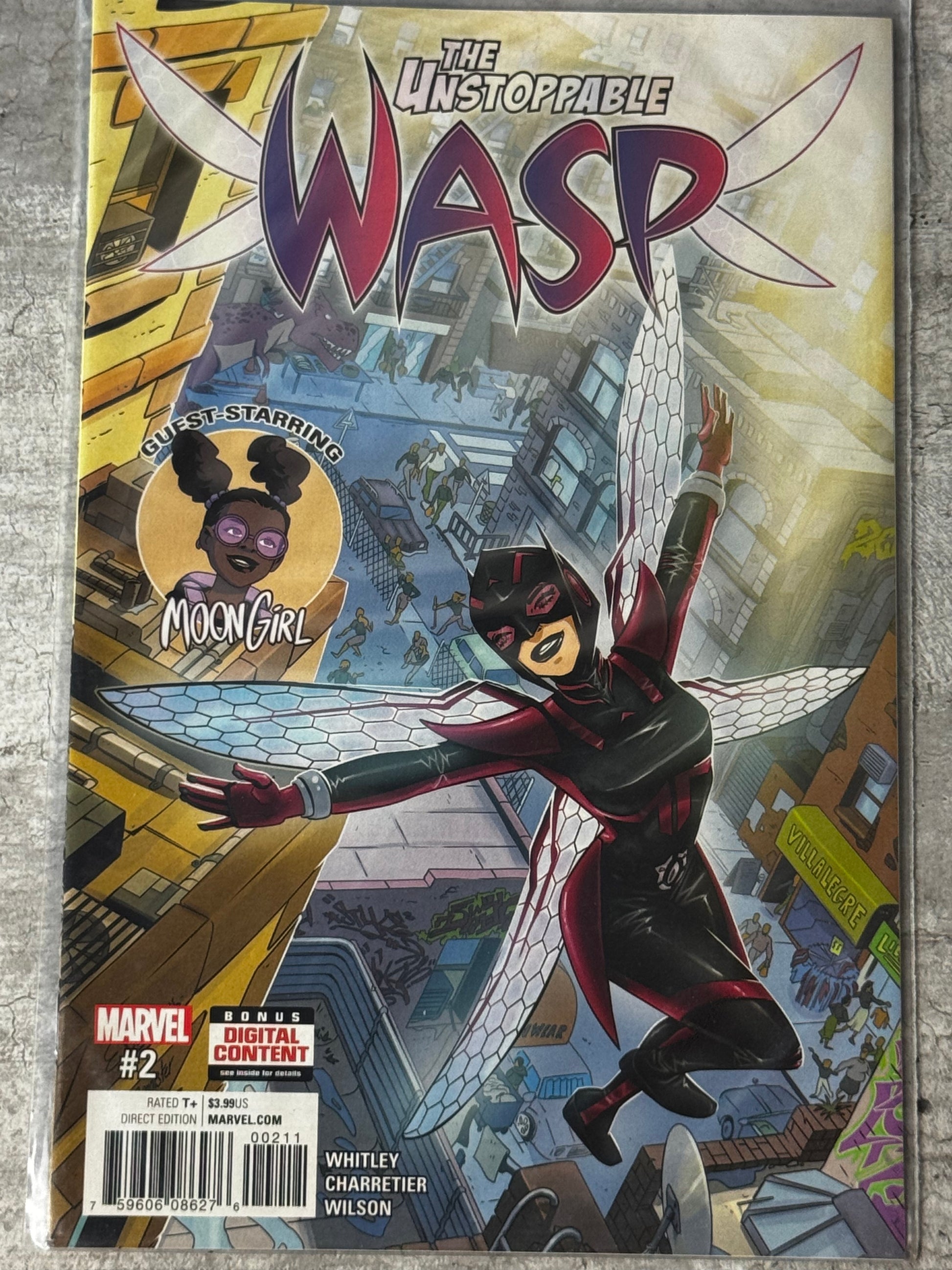 2017 - The Unstoppable Wasp, Vol. 1 #2 Var. A - NM- - ENG 1