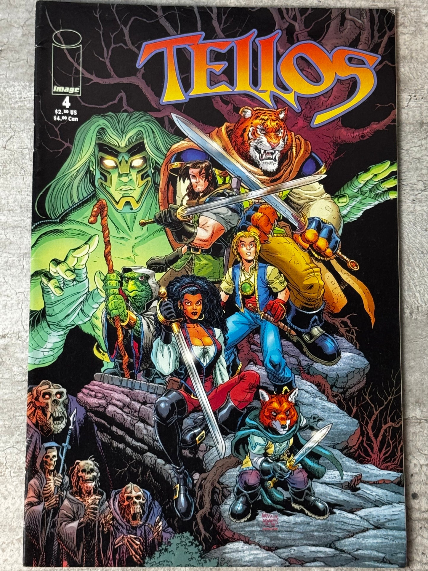 1999 - Tellos #4 Var. D - NM- - ENG 1