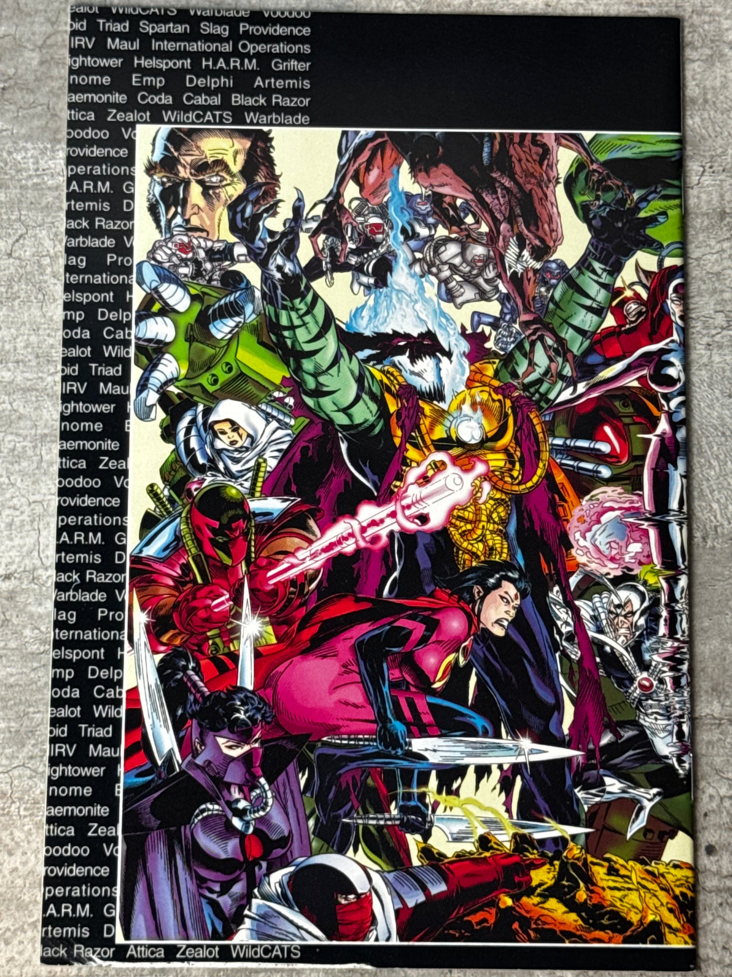 1993 - WildC.A.T.s: Sourcebook #1 Var. A - VF/NM - ENG