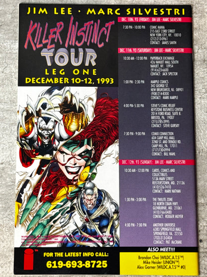 1993 - WildC.A.T.S. Special #1 Var. A - Destiny's Hand - NM - ENG