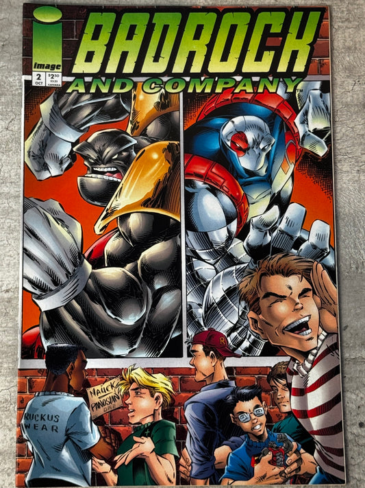 1994 - Badrock and Company #2 Var. A - Acting On Impulse - NM - ENG 1