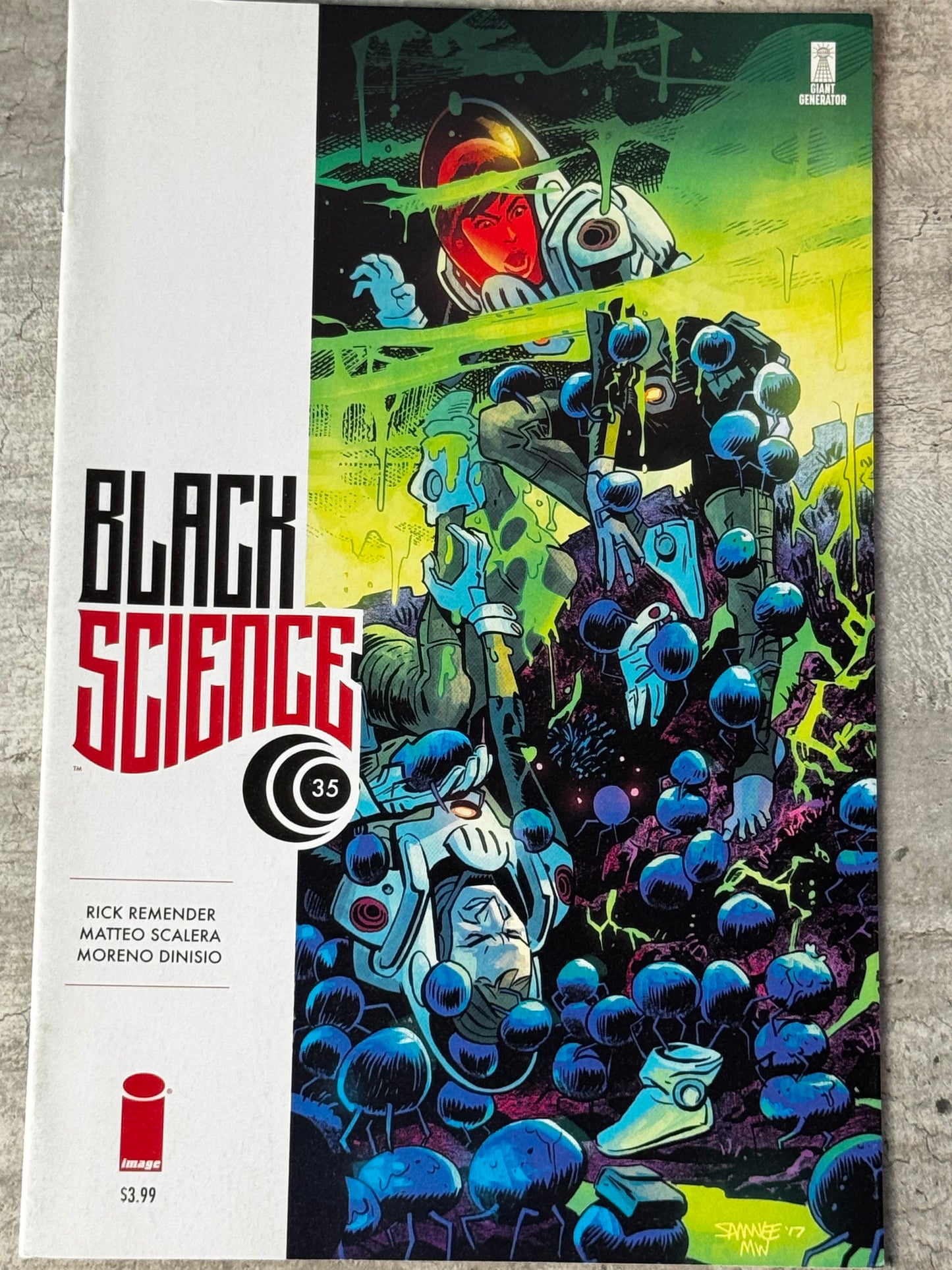 2018 - Black Science #35 Var. B - NM - ENG 1