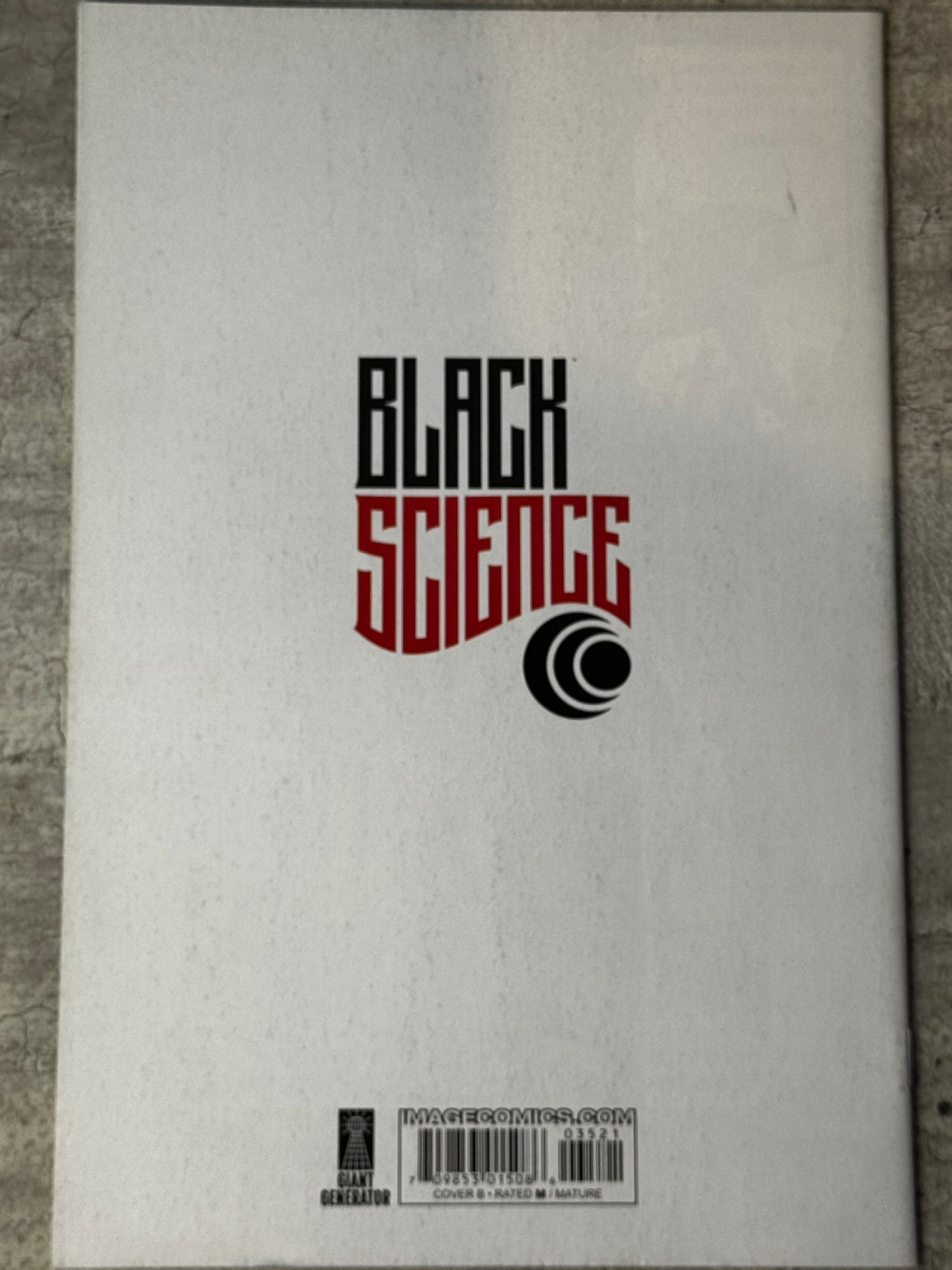 2018 - Black Science #35 Var. B - NM - ENG