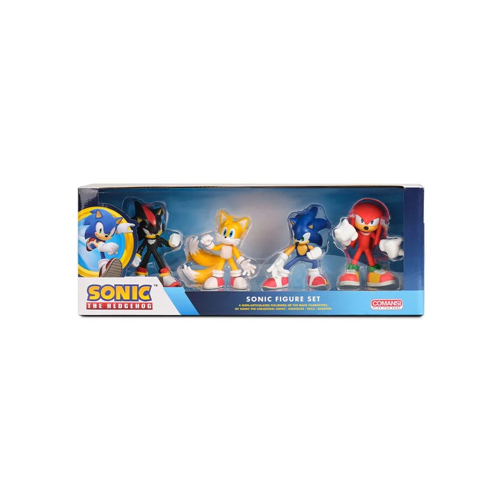 Sonic the Hedgehog Gift Box Set Mini Figures Sonic 4 Pk - M 1