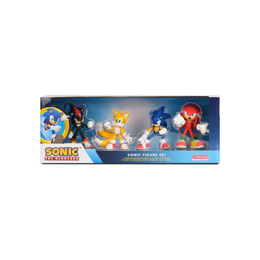 Sonic the Hedgehog Gift Box Set Mini Figures Sonic 4 Pk - M 1