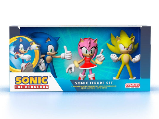 Sonic the Hedgehog Gift Box Set Mini figures Sonic 3 Pk - M 1