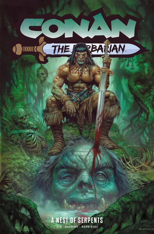 2025 - Conan The Barbarian Vol 06 A Nest Of Serpents Direct Market Edition Greg Staples Cvr - M - ENG 1