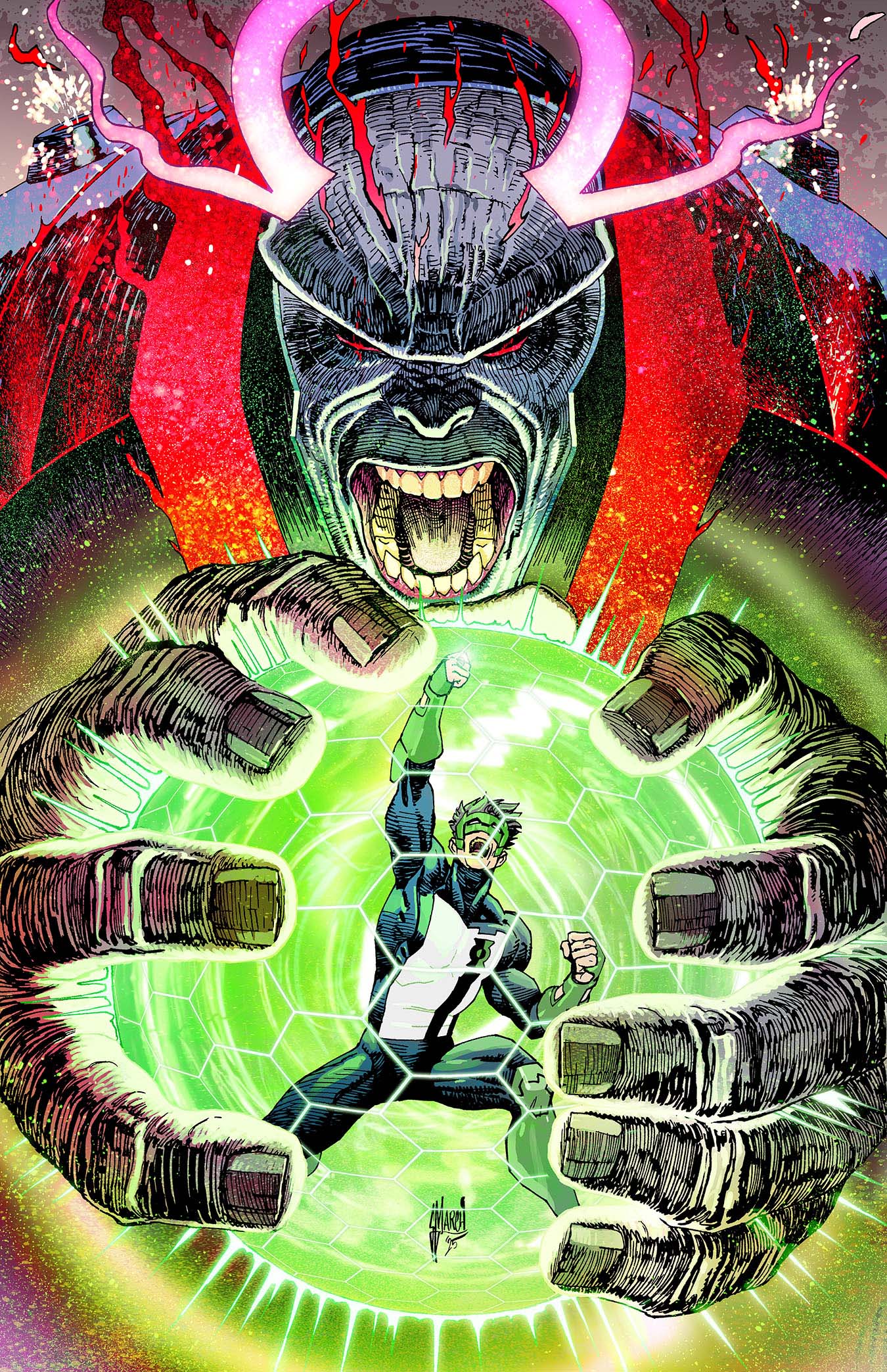 2025 - DC K.O. Green Lantern Galactic Slam #1 (One-Shot) Cvr B Guillem March Card Stock Var - M - ENG 1