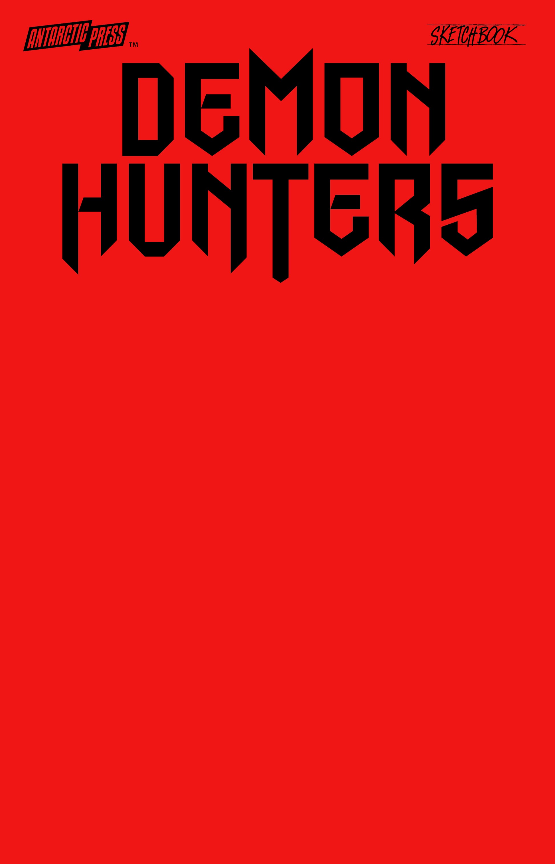 2025 - Demon Hunter Sketchbook (One-Shot) Bloodline Red - M - ENG 1