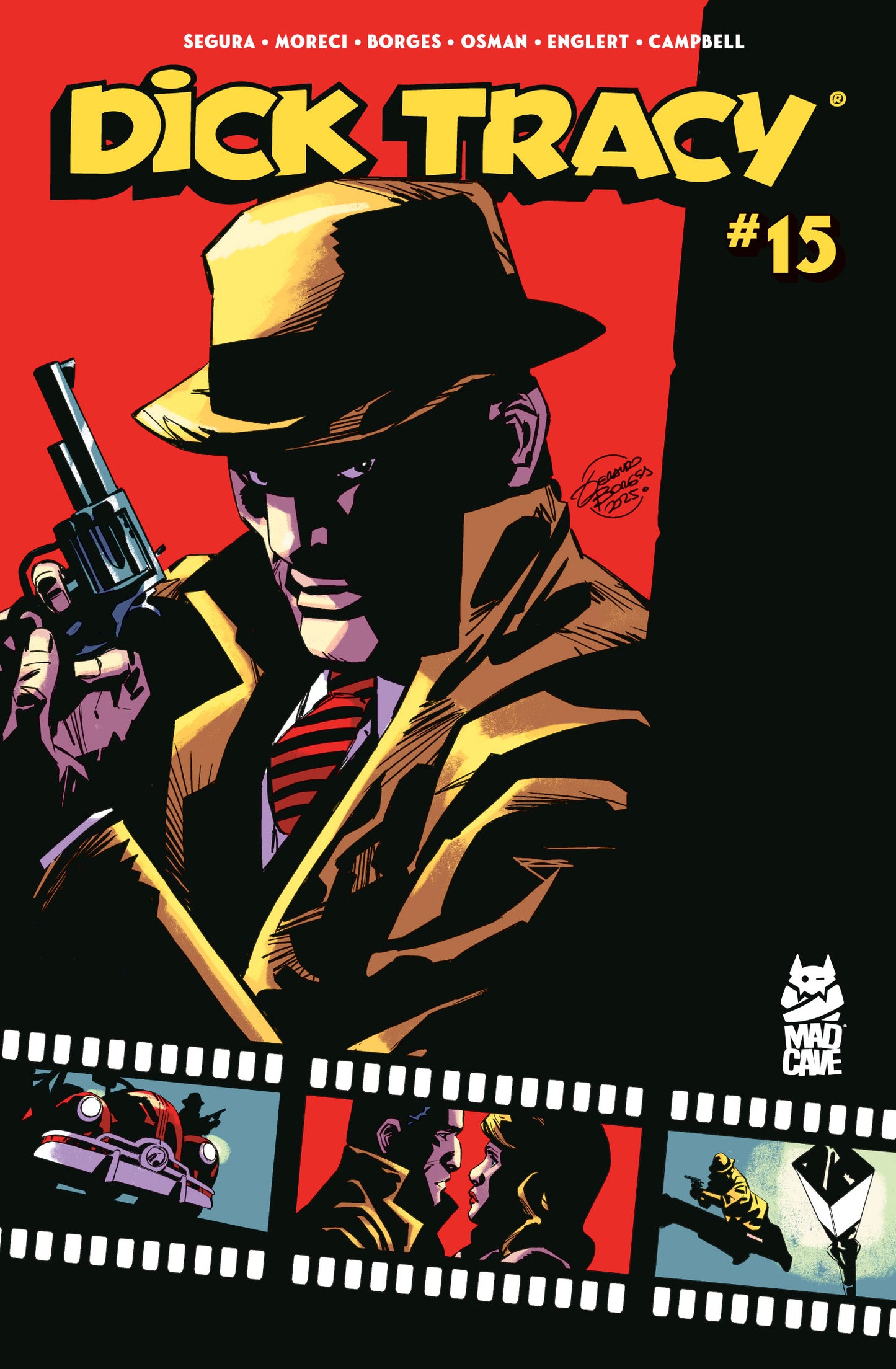 2025 - Dick Tracy #15 Cvr A Geraldo Borges Mark Englert - M - ENG 1