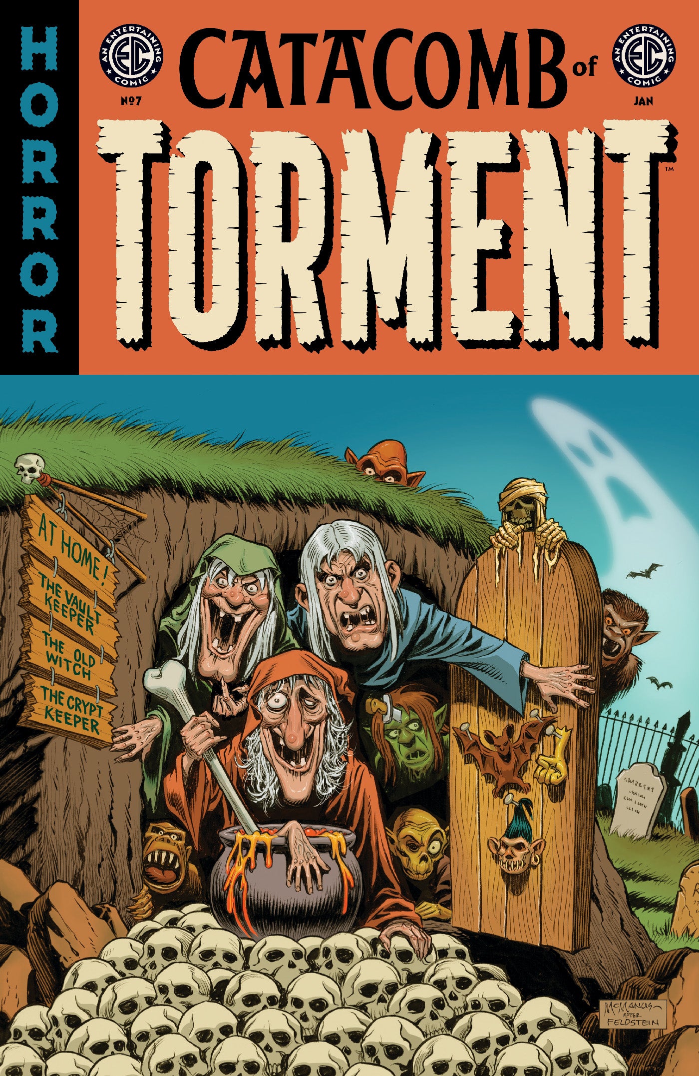 2025 - Ec Catacomb Of Torment #7 Cvr C Inc 1-10 Shawn Mcmanus Ec Homage Var - M - ENG 1