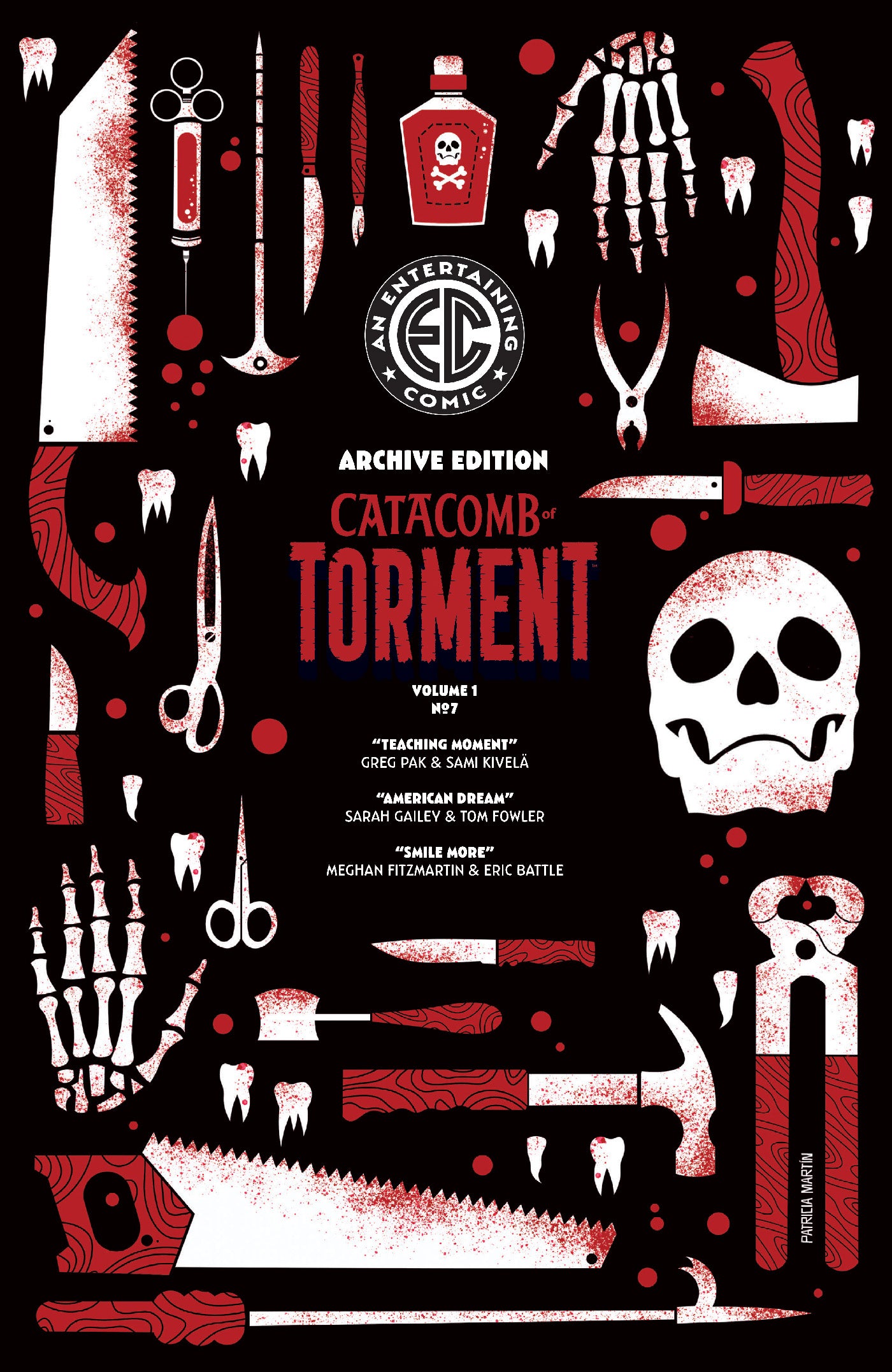 2025 - Ec Catacomb Of Torment #7 Cvr E Inc 1-50 Patricia Martin Archive Edition Var - M - ENG 1