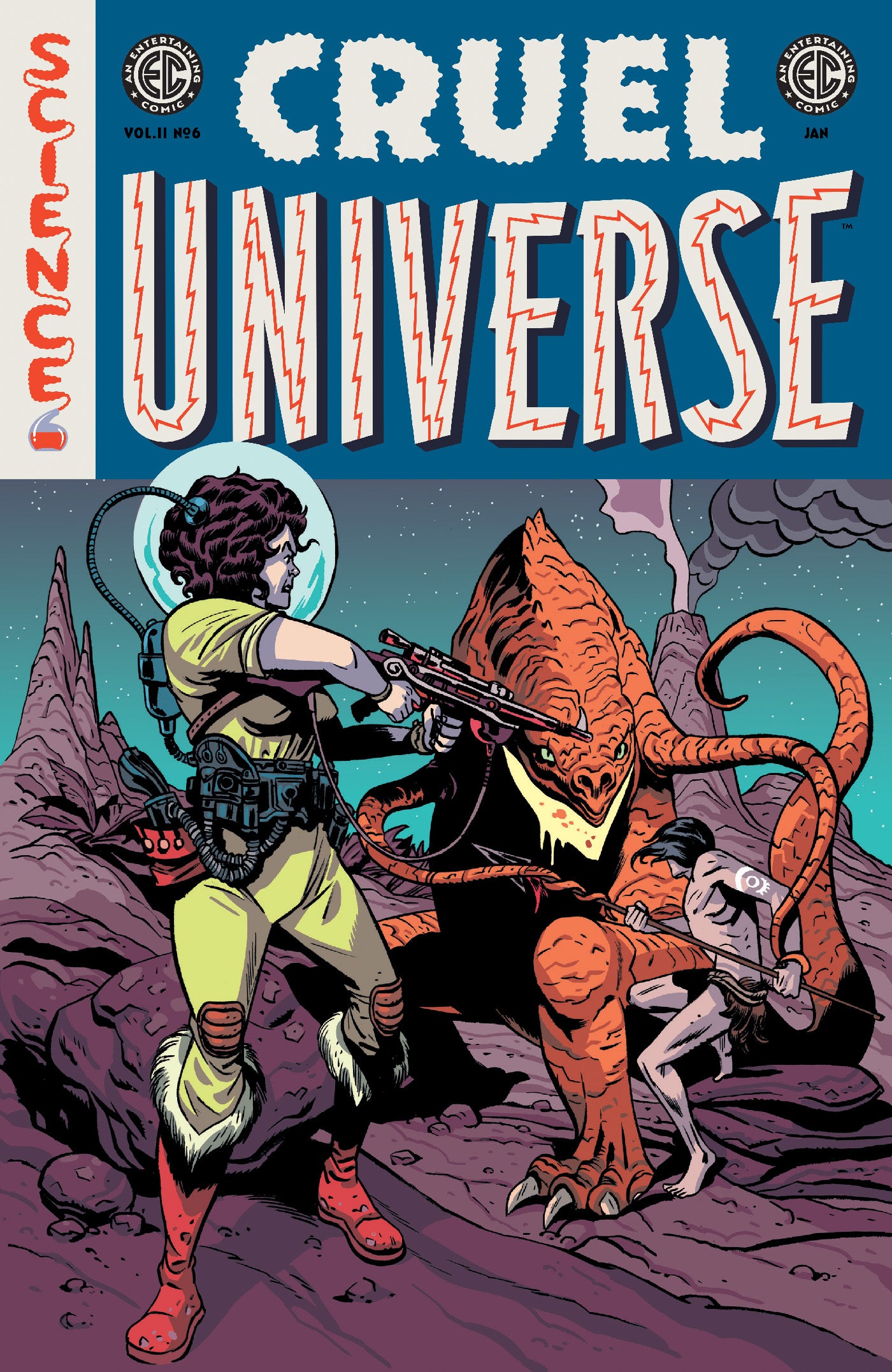 2025 - Ec Cruel Universe 2 #6 (Of 12) Cvr C Inc 1-10 Albert Monteys Ec Homage Var - M - ENG 1