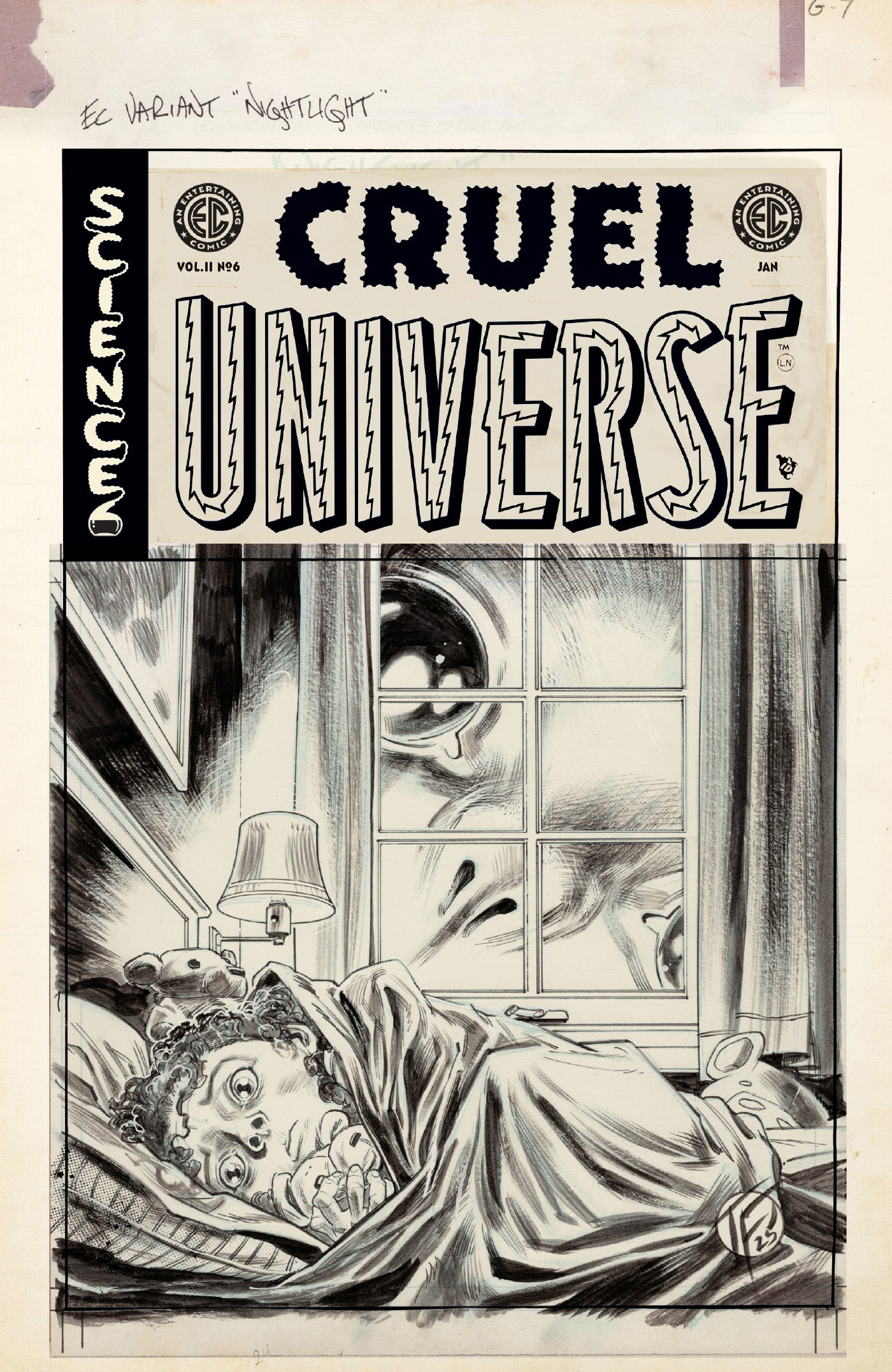 2025 - Ec Cruel Universe 2 #6 (Of 12) Cvr D Inc 1-20 Tom Fowler B&W Artist Edition Var - M - ENG 1
