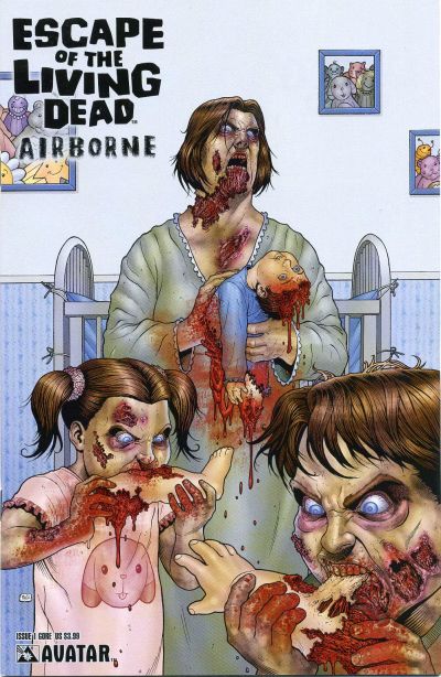 2006 - Avatar Press - Escape of the Living Dead: Airborne #2 Var. G - GM - ENG 1