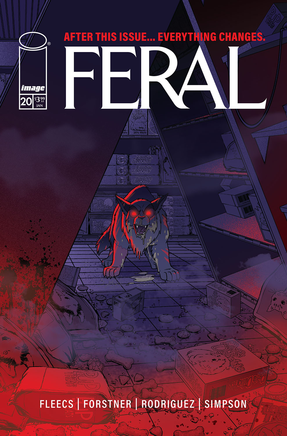 2025 - Feral #20 Cvr A Tony Fleecs & Trish Forstner - M - ENG 1