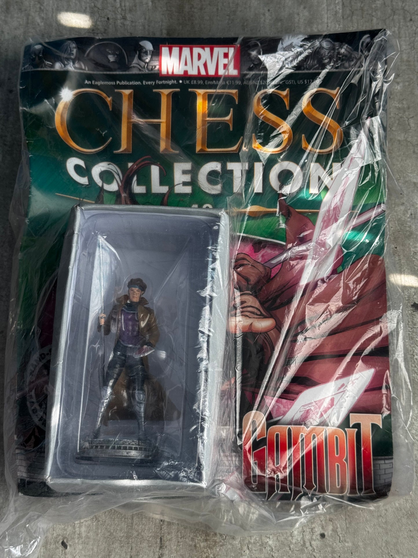 Eaglemoss Marvel Chess with Magazine #48 - Gambit - VF- 1