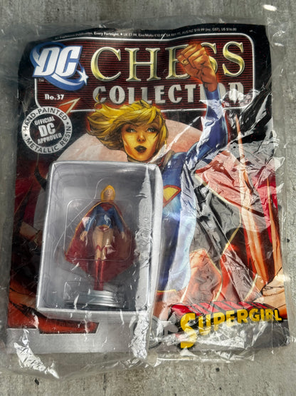 Eaglemoss DC Chess Collection with Magazine #37 - Supergirl - VF- 1