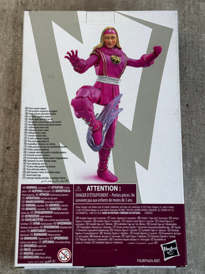Power Rangers - Mighty Morphin Ninja Pink Ranger - No Face Cover - VF+