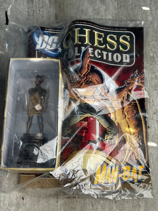 Eaglemoss DC Chess Collection with Magazine #24 - Man-Bat - VF- 1