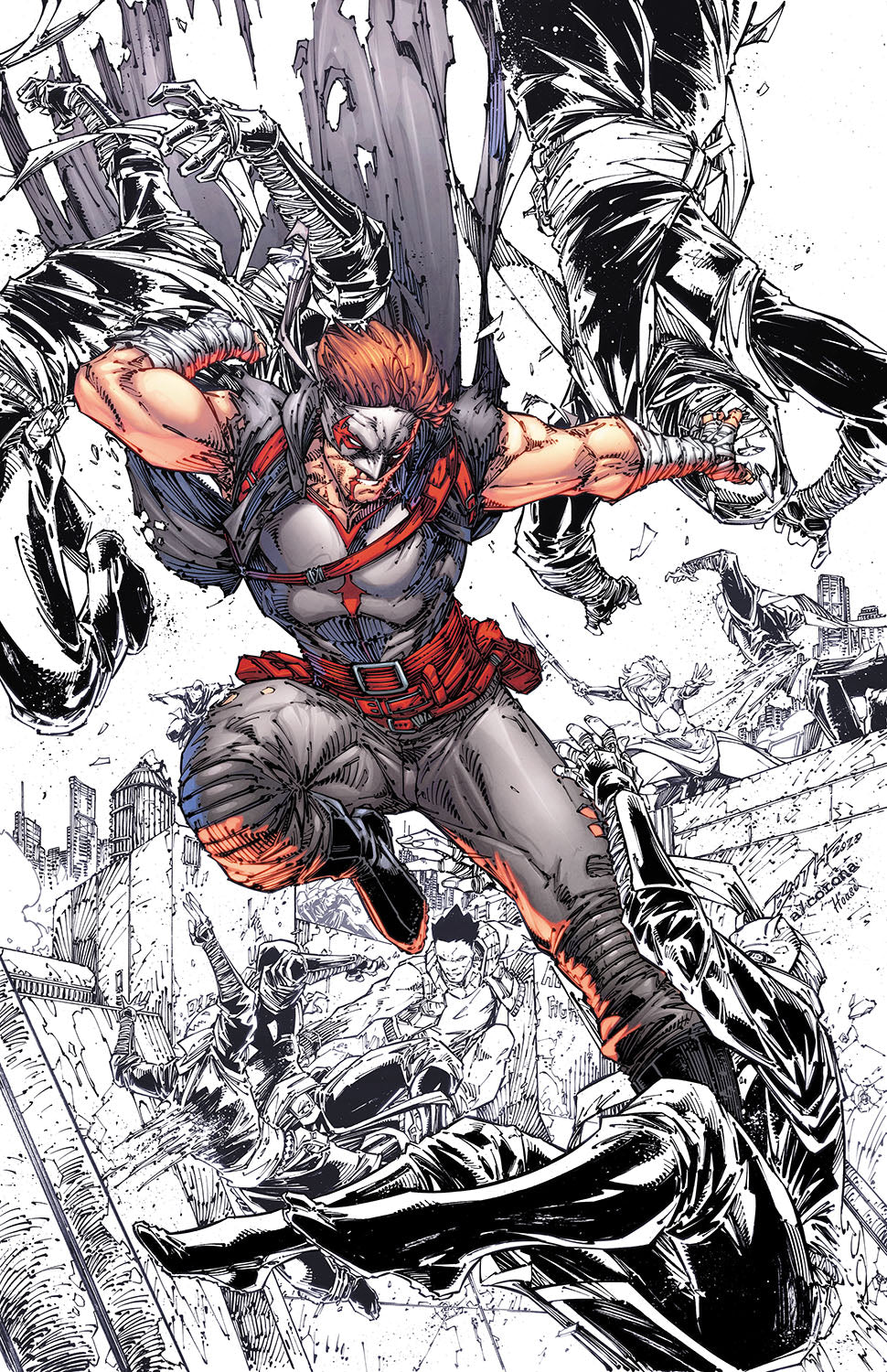 2025 - Final Boss #3 Cvr E Inc 1-50 Brett Booth Spot Color Var - M - ENG 1