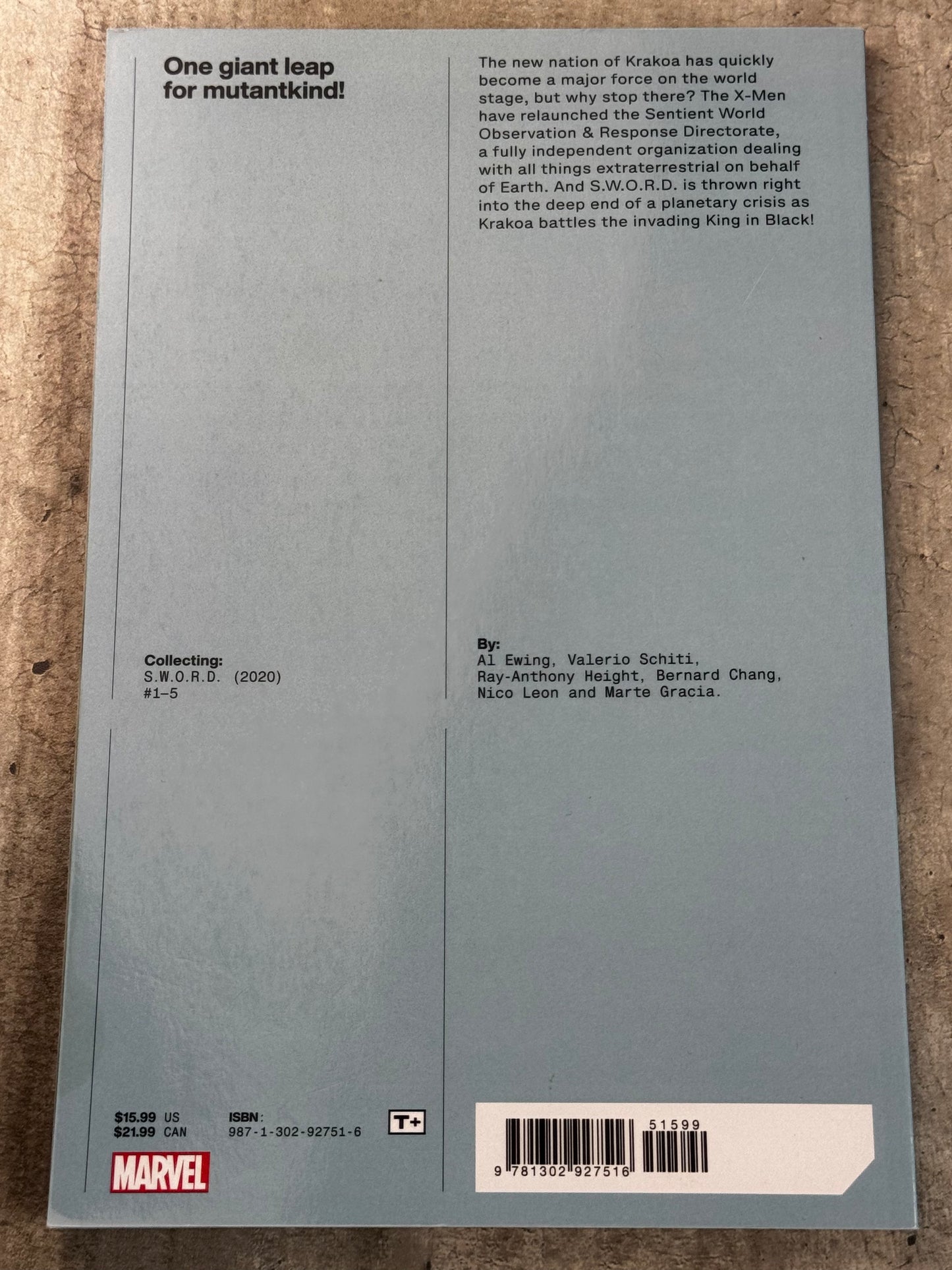 2021 - SWORD, Vol. 2 TP #1 - M - ING