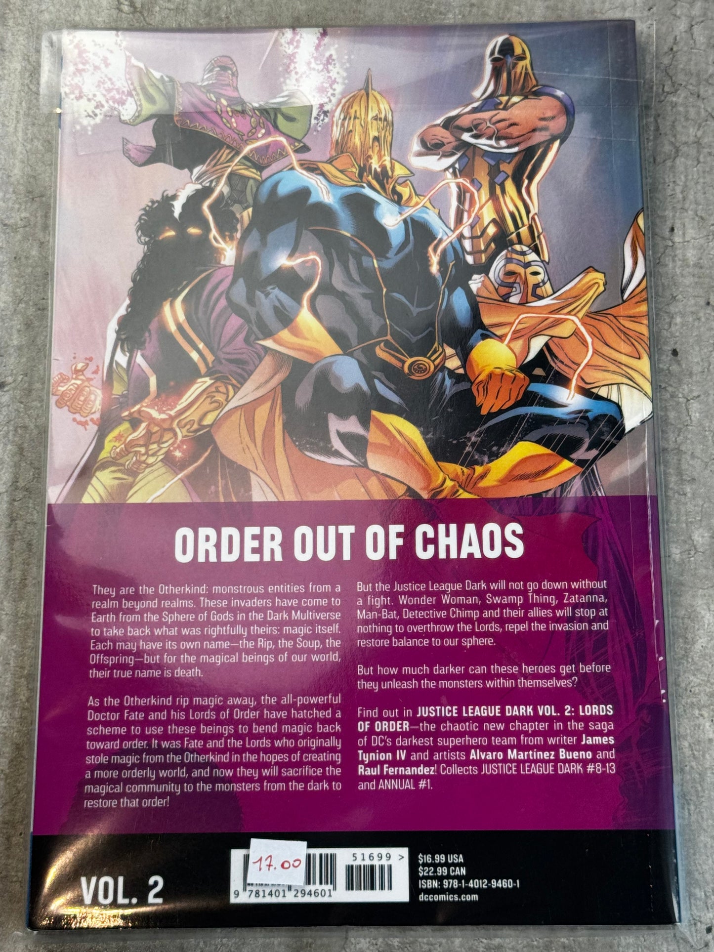 2019 - Justice League Dark TP #2 - Lords of Order - M - ENG