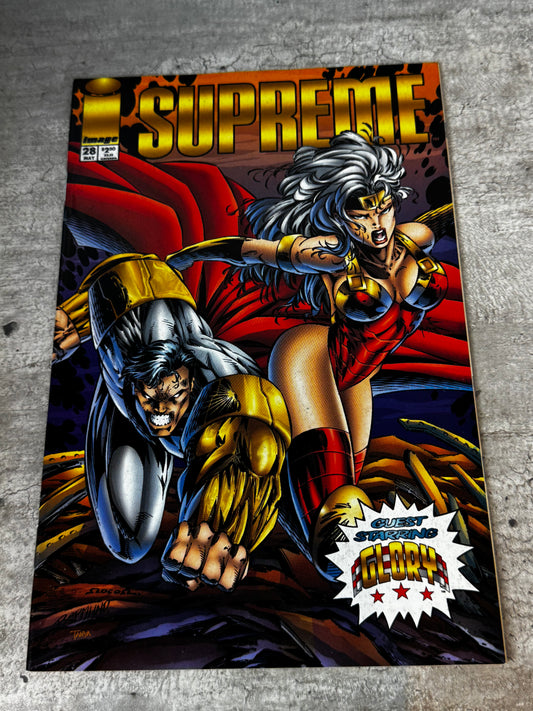 1995 - Image Comics - Supreme #28 - Life & Death -  Var. B - NM/M - ENG 1