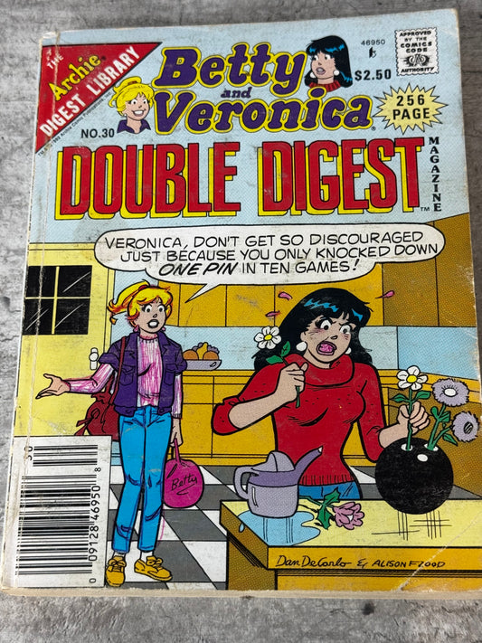 1992 - Betty & Veronica Double Digest Magazine #30VF+ - ENG 1