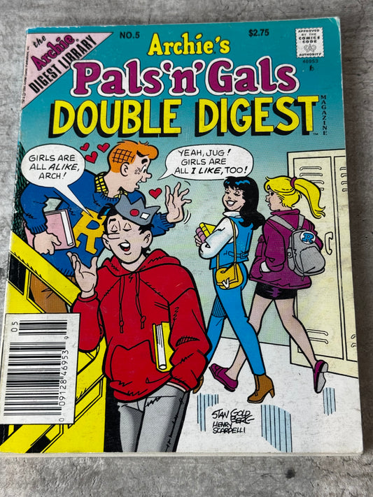 1994 - Archie's Pals 'n' Gals Double Digest Magazine #5VF+ - ENG 1