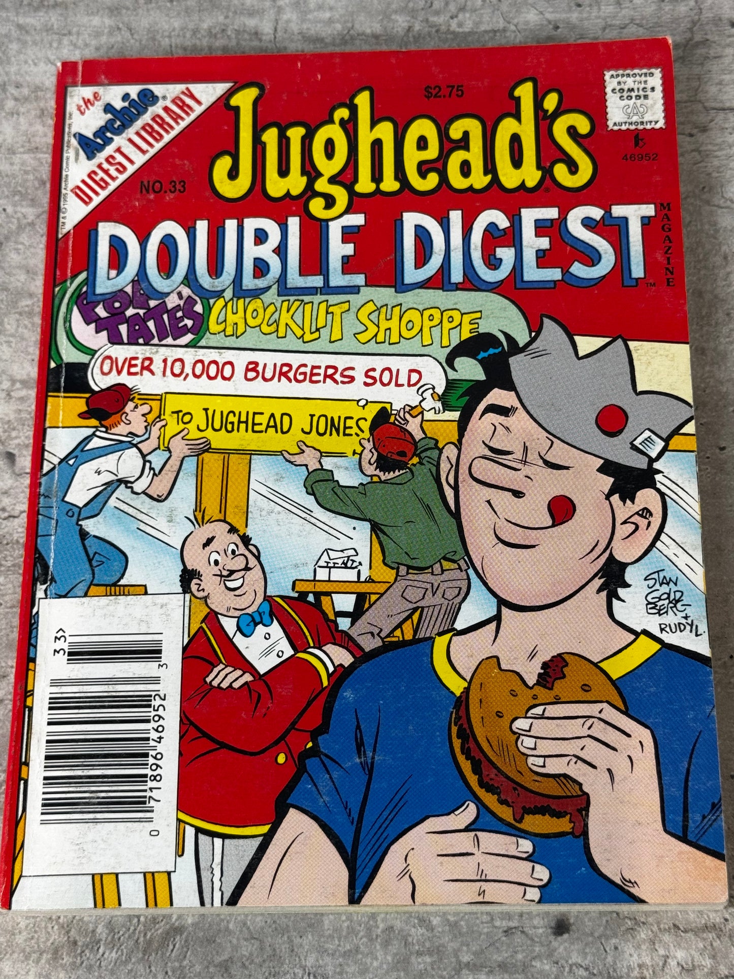 1995 - Jughead's Double Digest #33 Var. B - VF+ - ENG 1